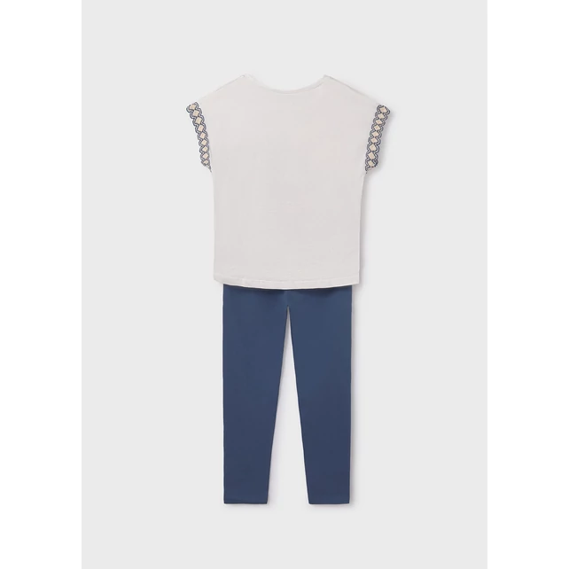 Mayoral Cool feliratos felső és hosszú leggings szett