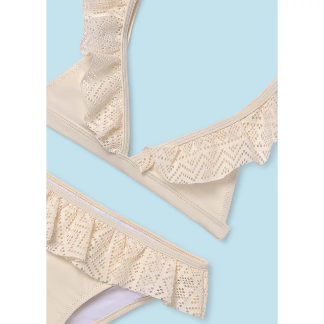 Mayoral csodaszép fodros-csipkés bikini 