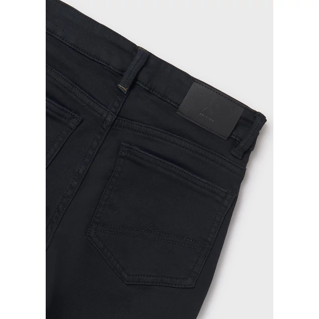 Mayoral puha és rugalmas slim fit feketenadrág
