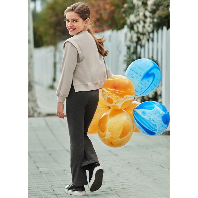 Mayoral csodaszép virágos pulóver és flare fazonú leggings szett