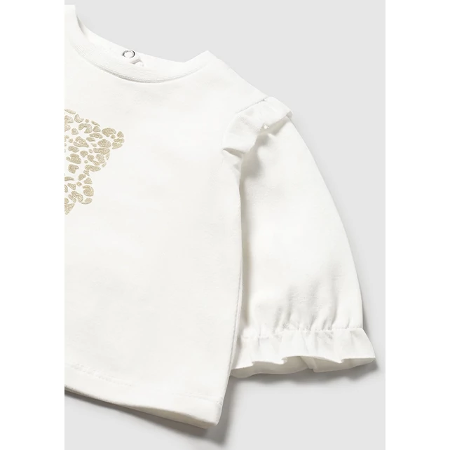 Mayoral fodros vállú csinos macis felső 2025 TÉL Mayoral fodros vállú csinos macis felső 2025 TÉL