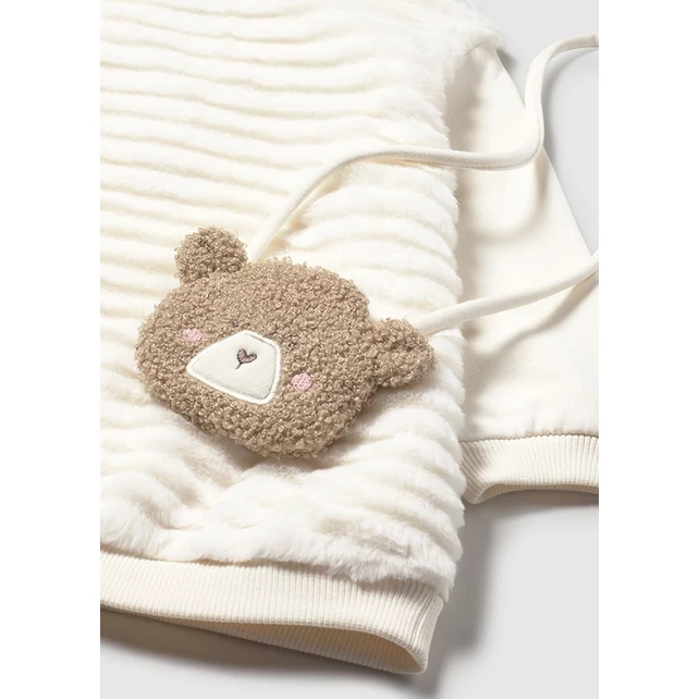 Mayoral pihe-puha szőrmés pamutruha kistáskával 2025 TÉL Mayoral pihe-puha szőrmés pamutruha kistáskával 2025 TÉL