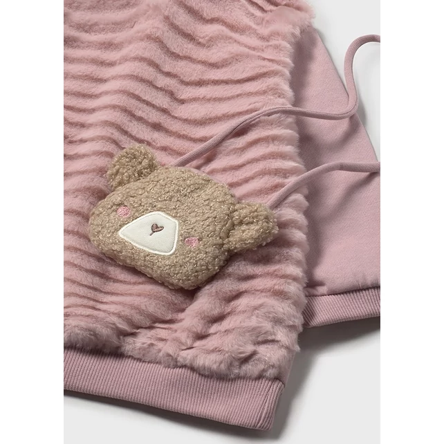 Mayoral pihe-puha szőrmés pamutruha kistáskával 2025 TÉL Mayoral pihe-puha szőrmés pamutruha kistáskával 2025 TÉL