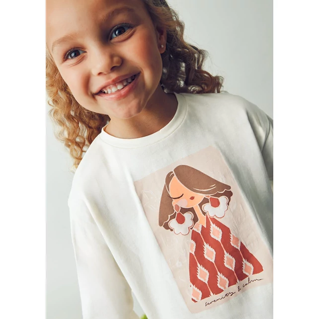 Mayoral nagylányos hosszú ujjú felső hajgumival 2025 TÉL Mayoral nagylányos hosszú ujjú felső hajgumival 2025 TÉL