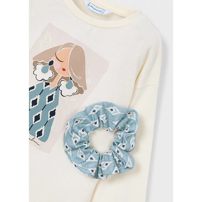 Mayoral nagylányos hosszú ujjú felső hajgumival 2025 TÉL Mayoral nagylányos hosszú ujjú felső hajgumival 2025 TÉL