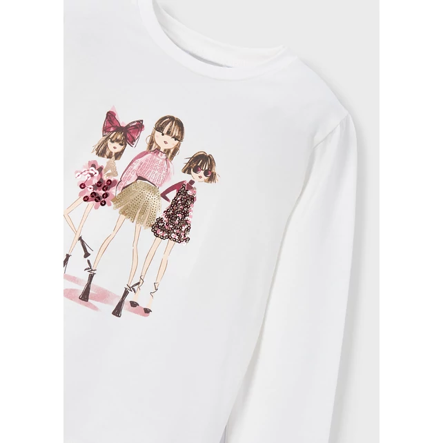 Mayoral gyönyörű flitteres-nagylányos hosszú ujjú felső 2025 TÉL Mayoral gyönyörű flitteres-nagylányos hosszú ujjú felső 2025 TÉL