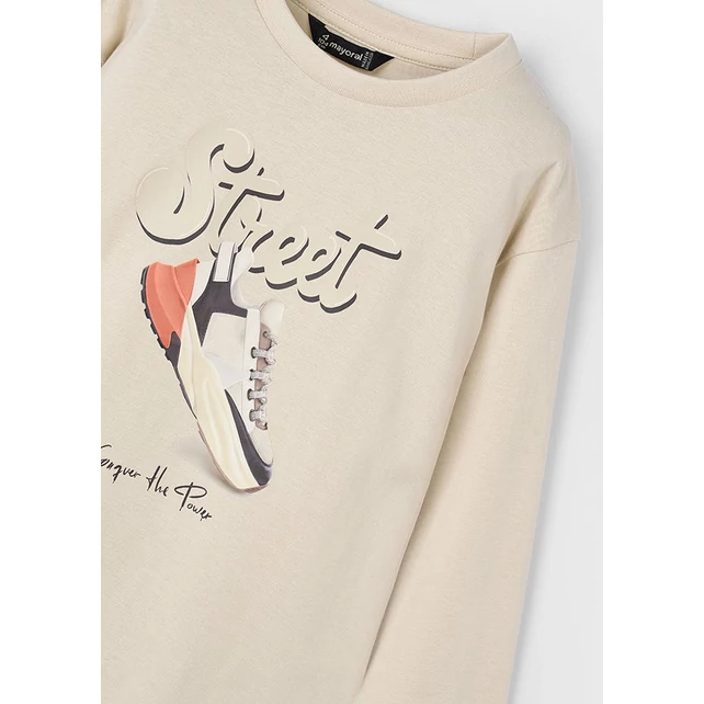 Mayoral Street feliratos hosszú ujjú felső 2025 TÉL Mayoral Street feliratos hosszú ujjú felső 2025 TÉL