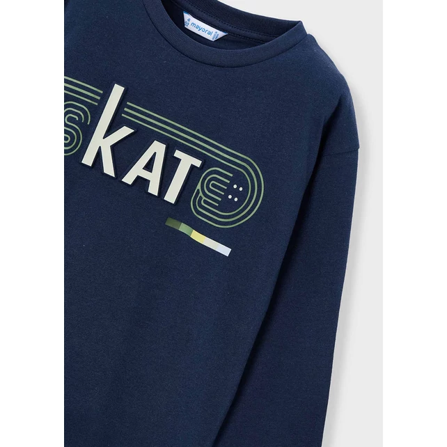 Mayoral dombornyomott feliratos hosszú ujjú felső 2025 TÉL Mayoral dombornyomott feliratos hosszú ujjú felső 2025 TÉL