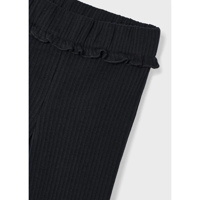 Mayoral fekete bordázott flare leggings 2025 TÉL