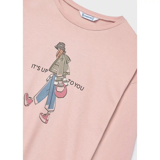 Mayoral csinos nagylány mintás hosszú ujjú felső 2025 TÉL Mayoral csinos nagylány mintás hosszú ujjú felső 2025 TÉL