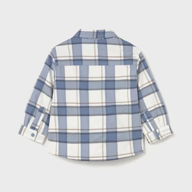 Mayoral szőrmével bélelt kockás ing / kiskabát 2025 TÉL Mayoral szőrmével bélelt kockás ing / kiskabát 2025 TÉL