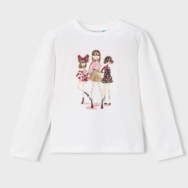 Mayoral gyönyörű flitteres-nagylányos hosszú ujjú felső 2025 TÉL Mayoral gyönyörű flitteres-nagylányos hosszú ujjú felső 2025 TÉL