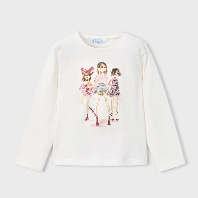 Mayoral gyönyörű flitteres-nagylányos hosszú ujjú felső 2025 TÉL Mayoral gyönyörű flitteres-nagylányos hosszú ujjú felső 2025 TÉL