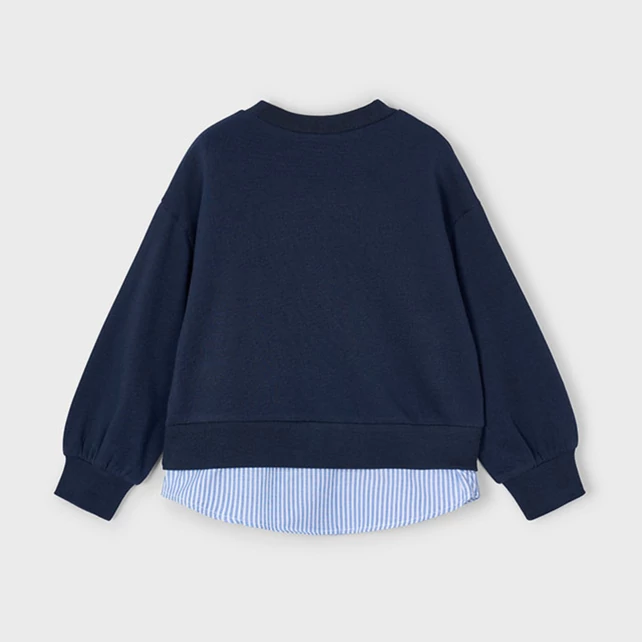 Mayoral hattyú mintás pamut pulóver 2025 TÉL Mayoral hattyú mintás pamut pulóver 2025 TÉL