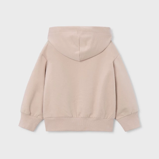 Mayoral bézs cipzáras pamut pulóver kapucnival 2025 TÉL Mayoral bézs cipzáras pamut pulóver kapucnival 2025 TÉL