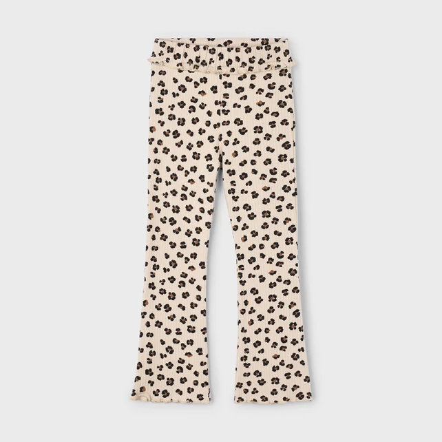 Mayoral leopárd mintás bordázott flare leggings 2025 TÉL