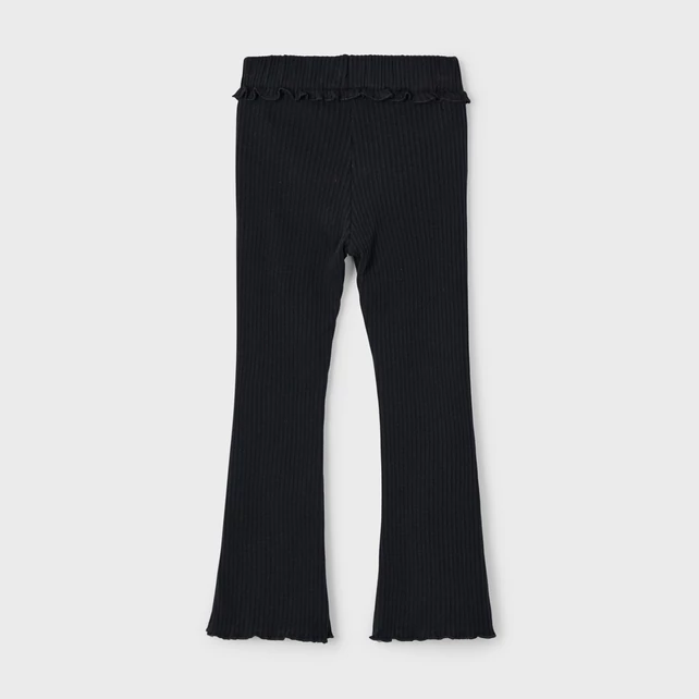 Mayoral fekete bordázott flare leggings 2025 TÉL