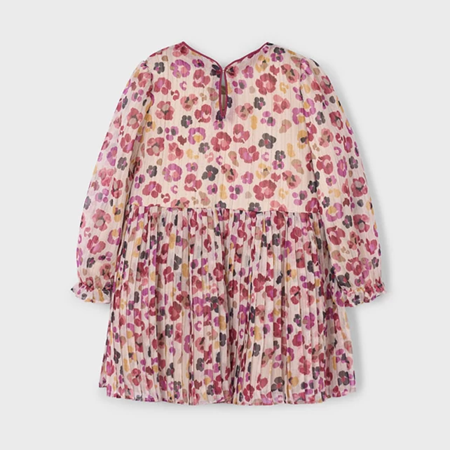 Mayoral álomszép virágmintás őszi sifonruha 2025 TÉL Mayoral álomszép virágmintás őszi sifonruha 2025 TÉL
