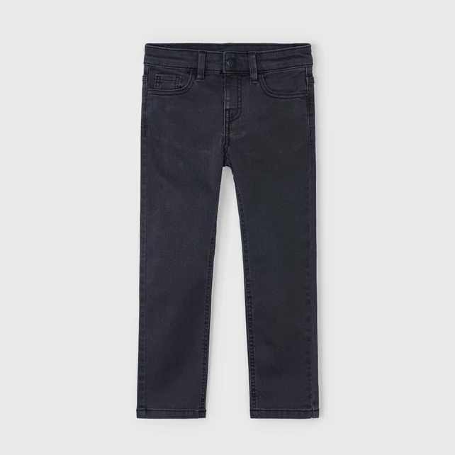 Mayoral slim-fit fekete farmernadrág 2025 TÉL