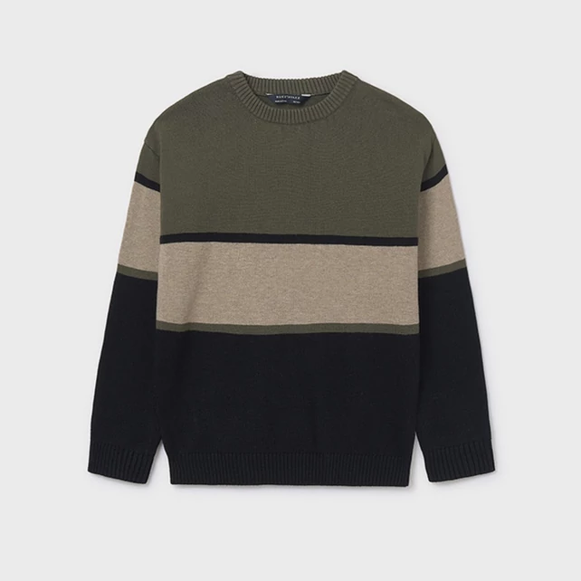 Mayoral csíkos kötött pulóver 2025 TÉL Mayoral csíkos kötött pulóver 2025 TÉL