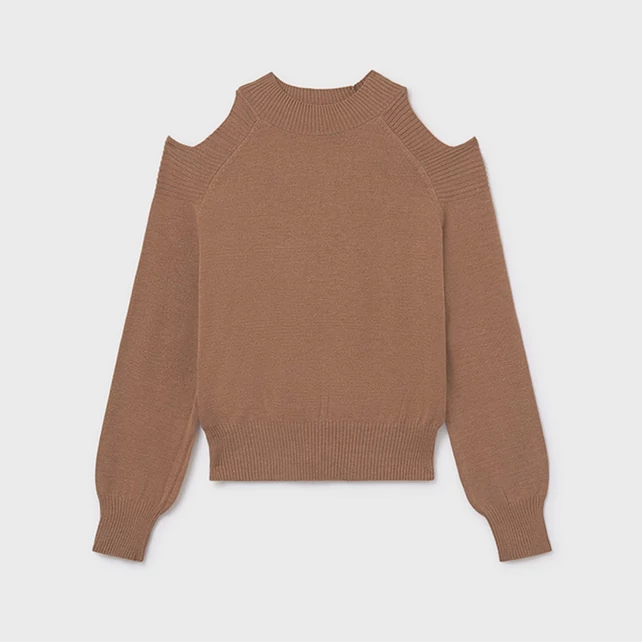 Mayoral vállain kivágott kötött pulóver 2025 TÉL Mayoral vállain kivágott kötött pulóver 2025 TÉL