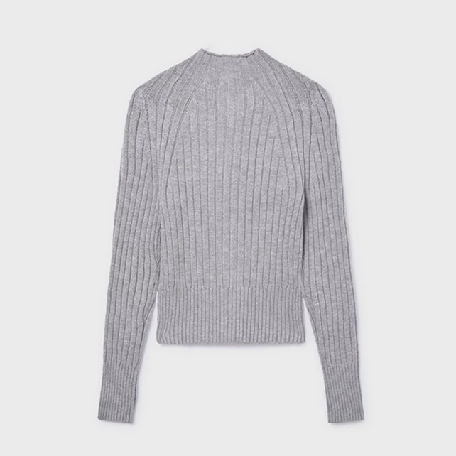 Mayoral pihe-puha bordázott cipzáras pulóver 2025 TÉL Mayoral pihe-puha bordázott cipzáras pulóver 2025 TÉL