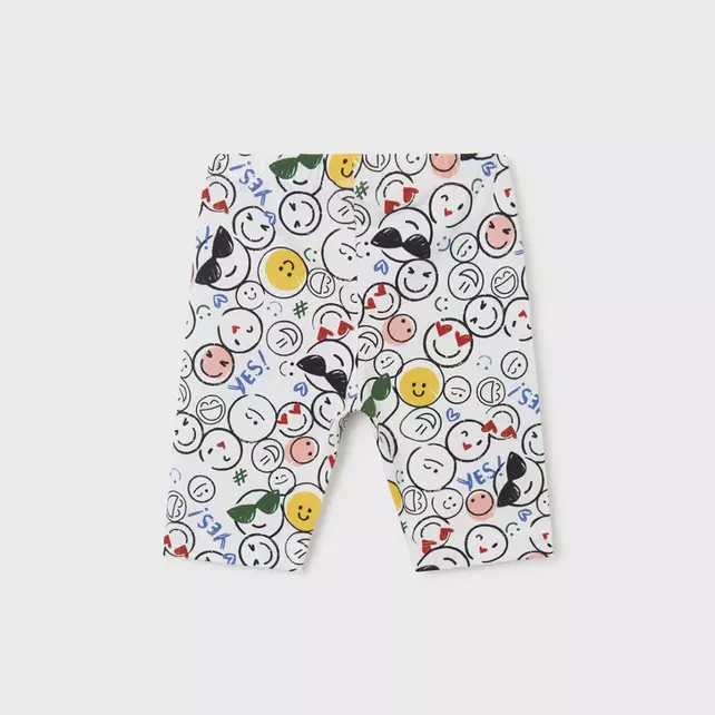 Mayoral emoji mintás biciklis nadrág