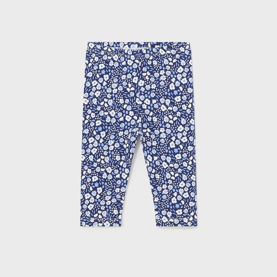 Mayoral virágmintás 3/4-es nyári leggings