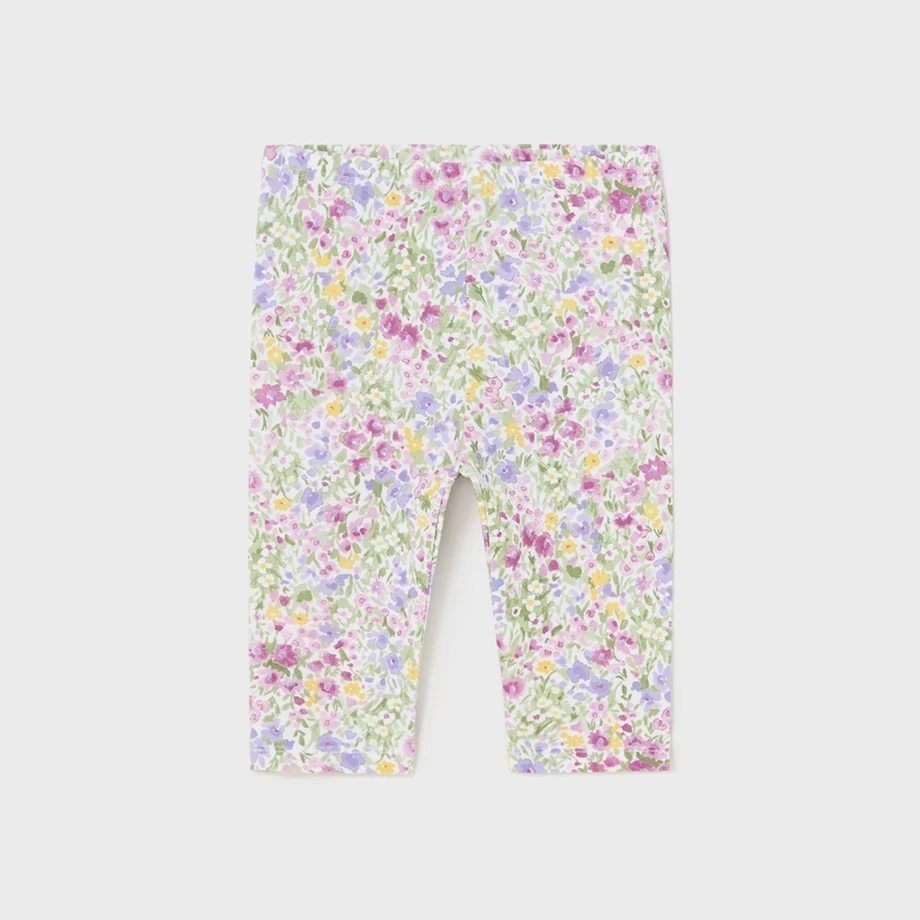 Mayoral virágmintás 3/4-es nyári leggings