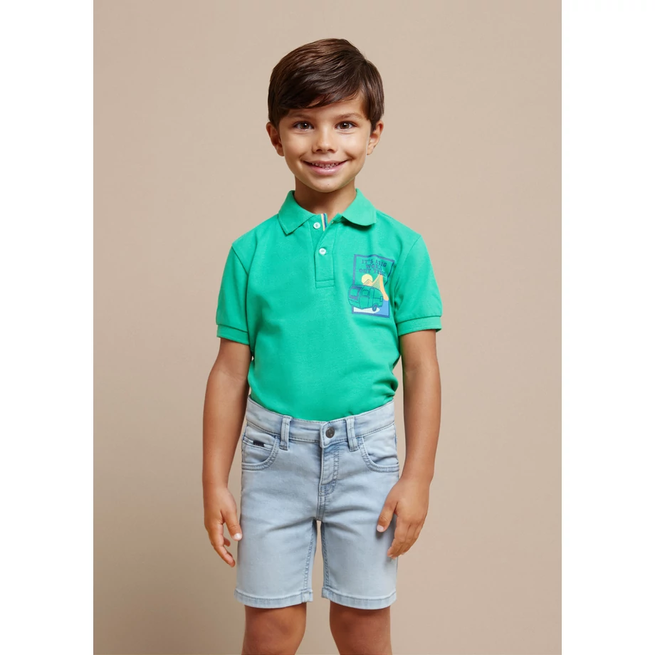 Mayoral slim-fit puha farmer rövidnadrág