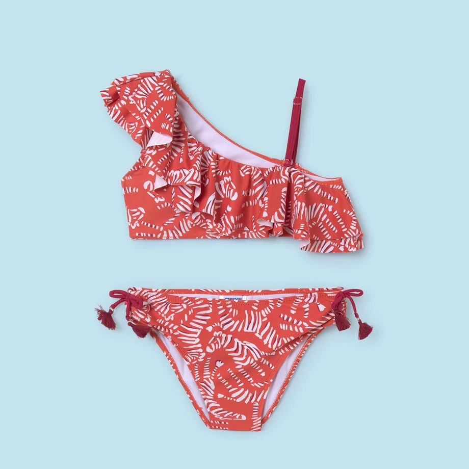 Mayoral aszimmetrikus fodros bikini 