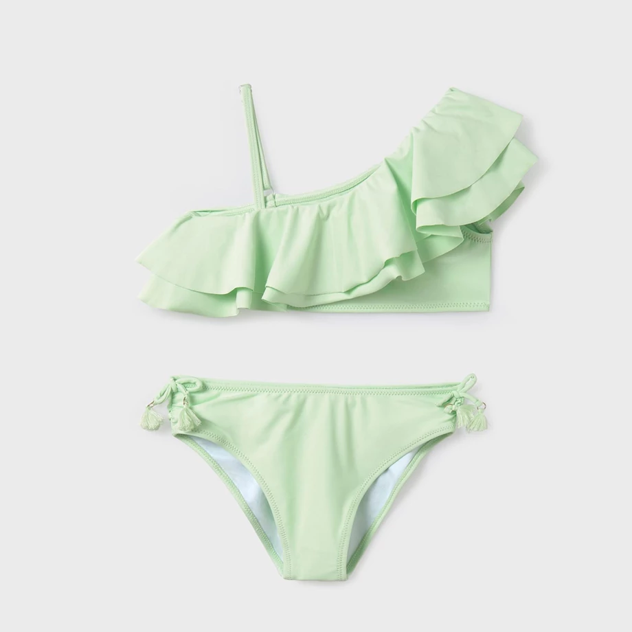 Mayoral aszimmetrikus fodros bikini 