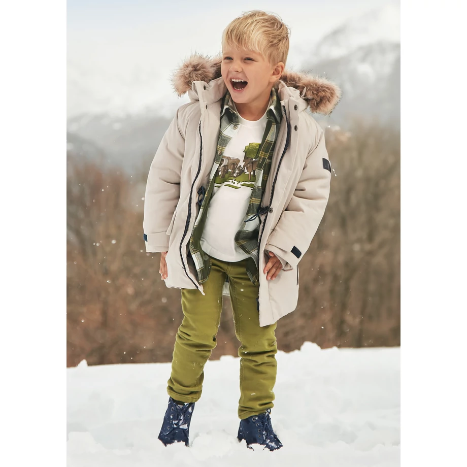 Mayoral rugalmas slim-fit vastag farmernadrág 