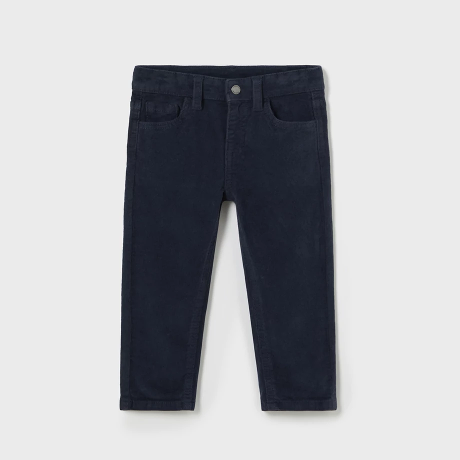 Mayoral slim-fit sötétkék kordnadrág