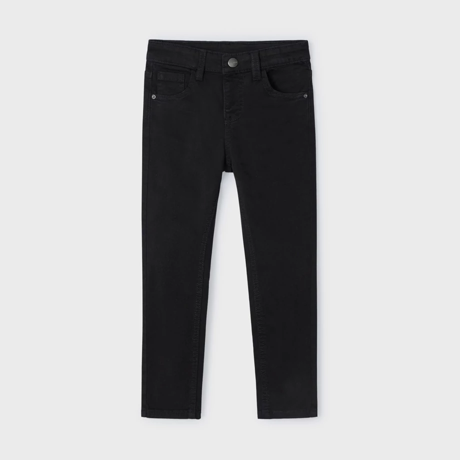 Mayoral slim-fit csinos nadrág fekete színben