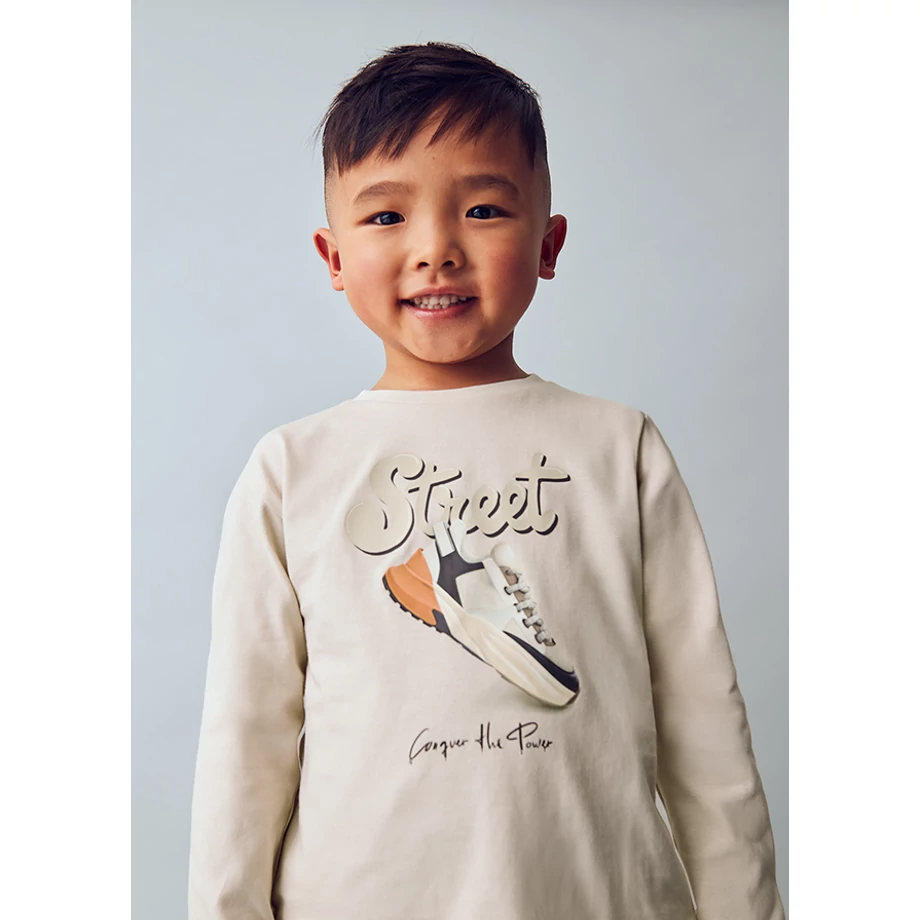 Mayoral Street feliratos hosszú ujjú felső 2025 TÉL Mayoral Street feliratos hosszú ujjú felső 2025 TÉL