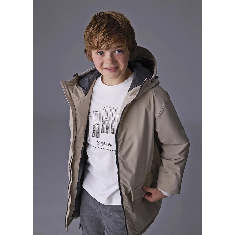 Mayoral hosszú fazonú átmeneti parka kabát 2025 TÉL Mayoral hosszú fazonú átmeneti parka kabát 2025 TÉL