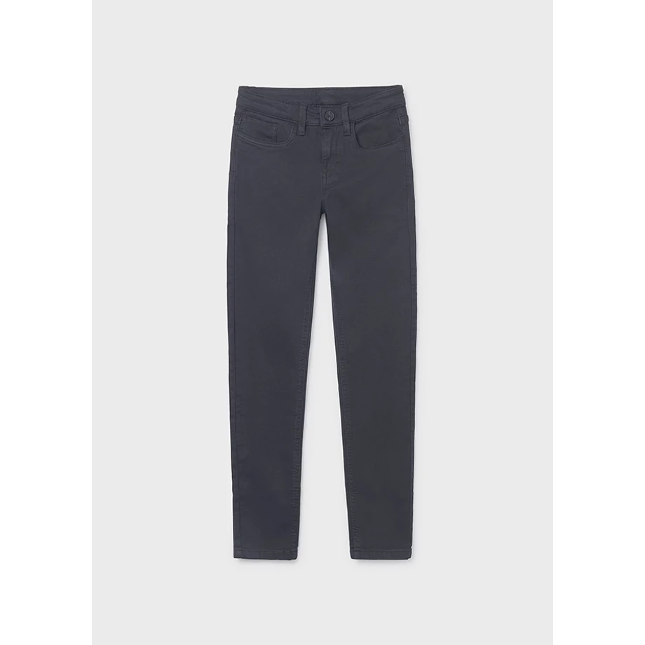 Mayoral puha és rugalmas fekete slim-fit farmernadrág 2025 TÉL