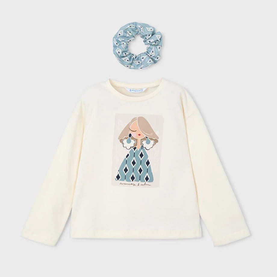 Mayoral nagylányos hosszú ujjú felső hajgumival 2025 TÉL Mayoral nagylányos hosszú ujjú felső hajgumival 2025 TÉL