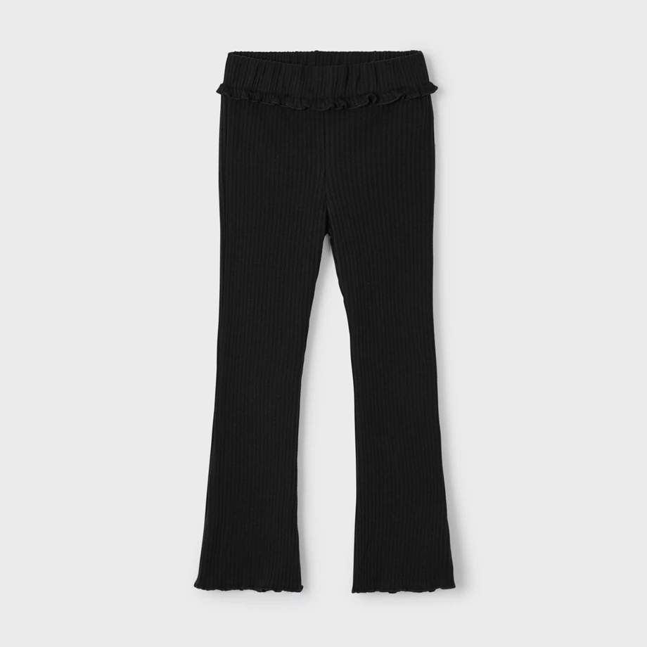 Mayoral fekete bordázott flare leggings 2025 TÉL
