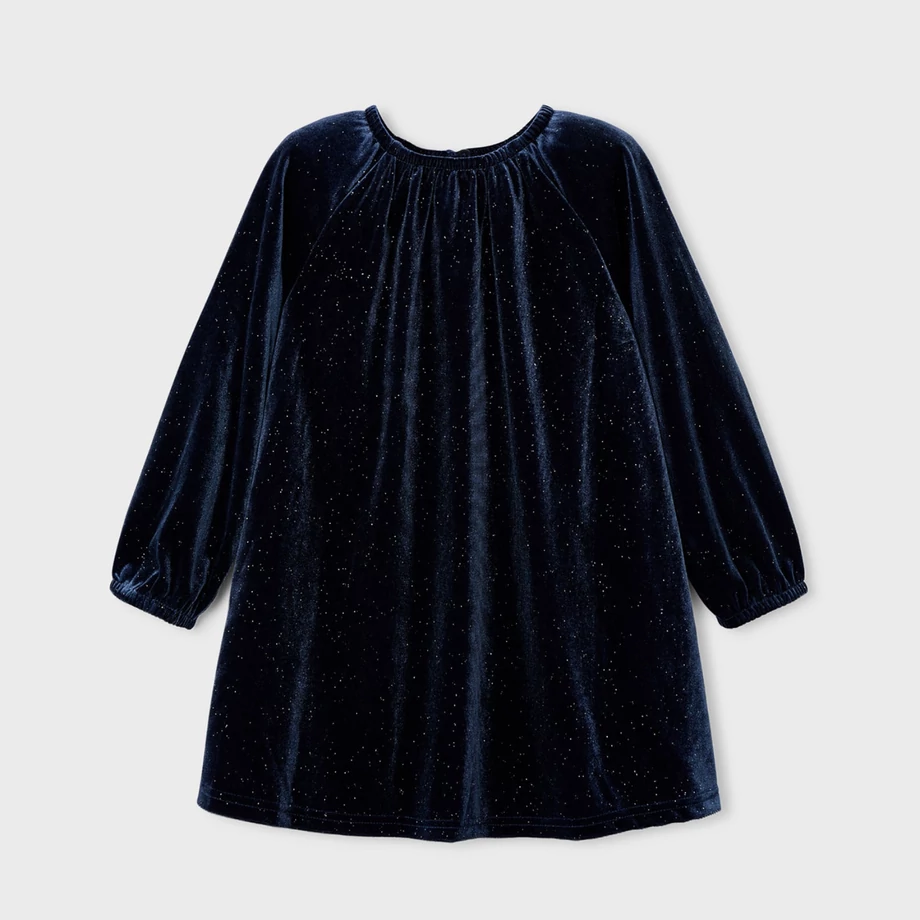 Mayoral hátán masnis álomszép alkalmi plüssruha  2025 TÉL Mayoral hátán masnis álomszép alkalmi plüssruha  2025 TÉL